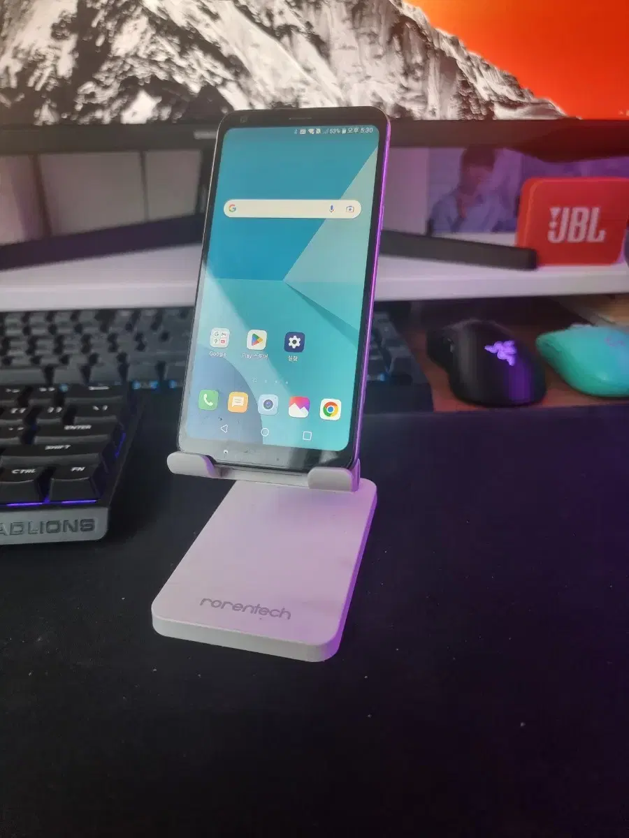 LG Q6 32gb 잔상없음